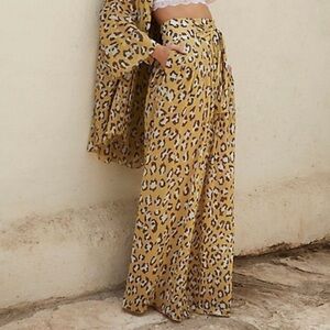Free People - Wake Up Pants - Size S Golden Wheat combo